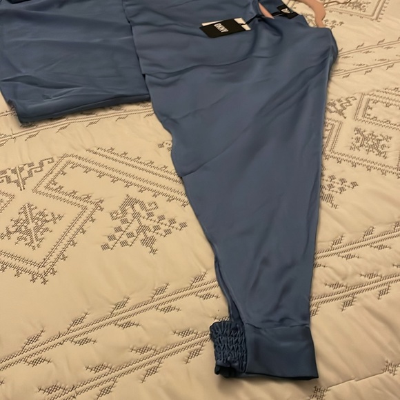 DKNY women’s blue long sleeve blouse - Picture 4 of 10